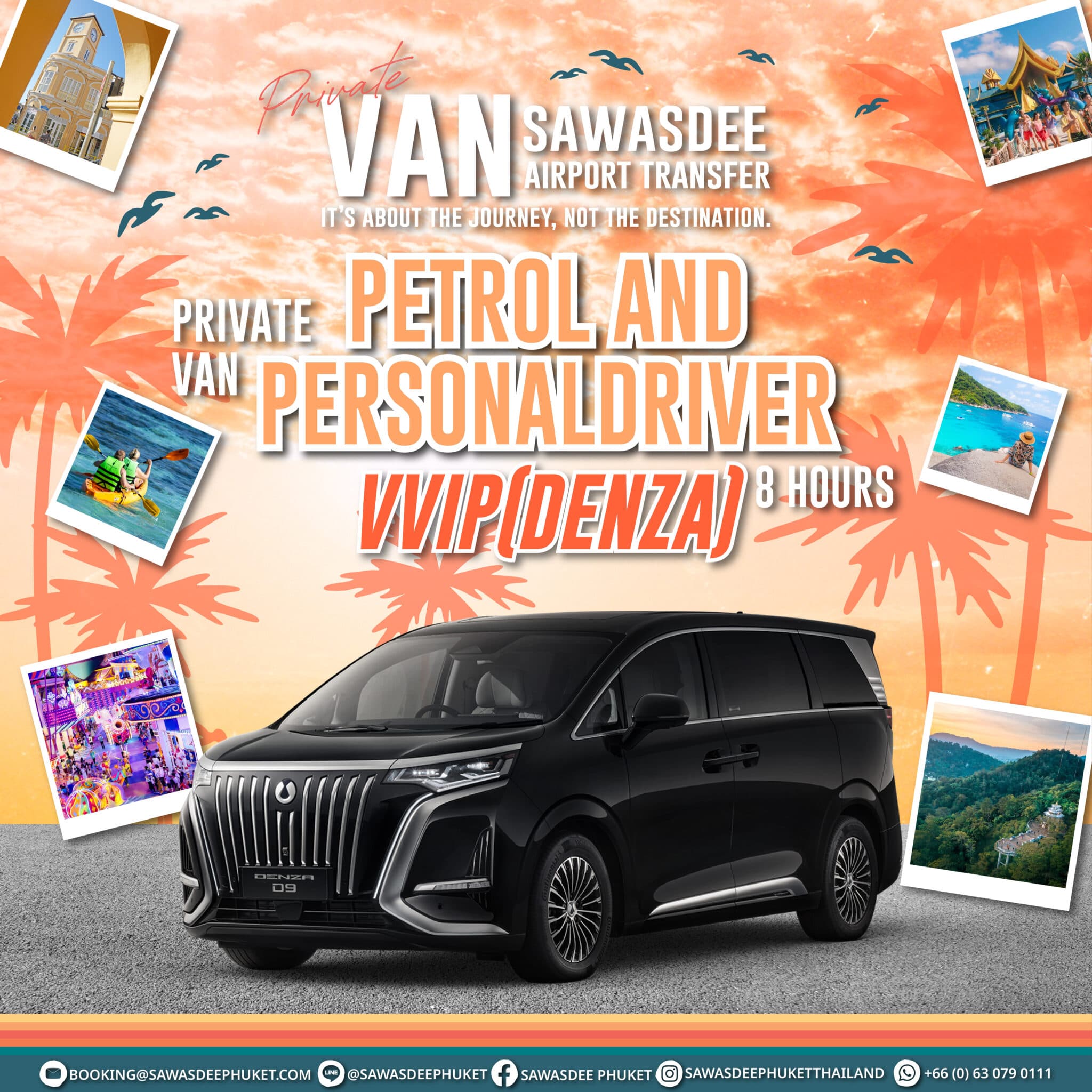 Private VVIP Denza 8 Hours